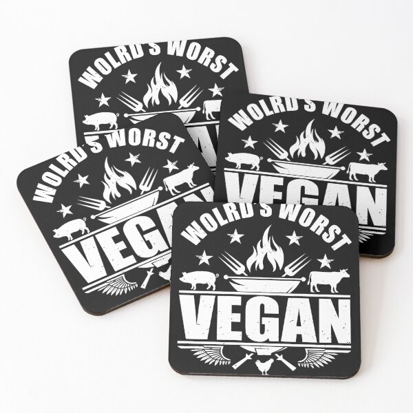 Item preview, World's Worst Vegan Funny Meat Lover Steak Lover Cookout designed and sold by MakeGoodChoices.