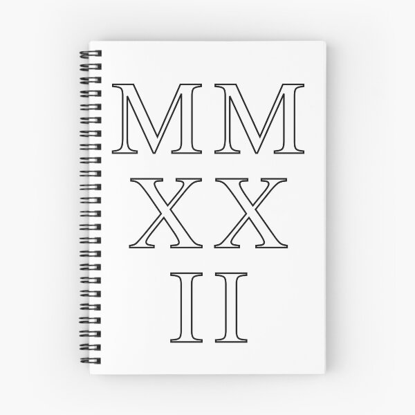 Item preview, 2022 Roman Numerals - white on white designed and sold by BTCelebration.