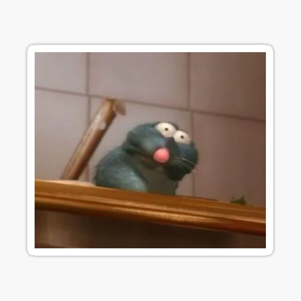 Remy The Vomiting Rat Sticker