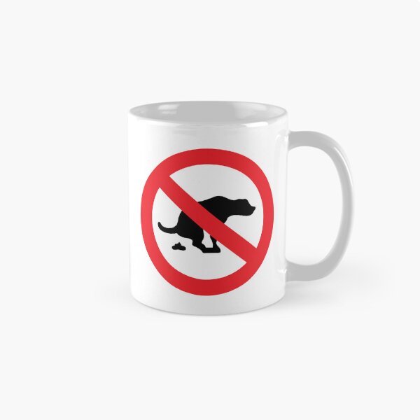 Item preview, No dog poop funny sarcastic sign designed and sold by pixxart.
