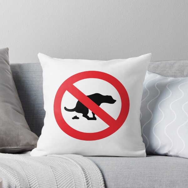 Item preview, No dog poop funny sarcastic sign designed and sold by pixxart.