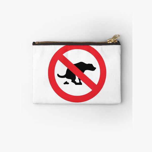 Item preview, No dog poop funny sarcastic sign designed and sold by pixxart.