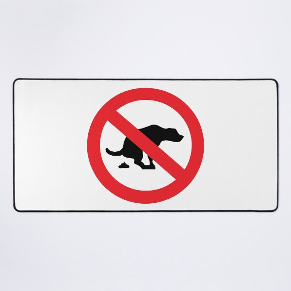 Item preview, No dog poop funny sarcastic sign designed and sold by pixxart.