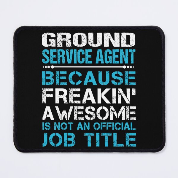 Item preview, Ground Service Agent T Shirt - Freaking Awesome Job Gift Item Tee designed and sold by oetate4774.