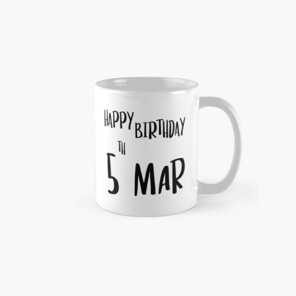 Item preview, Happy Birthday 5th March - My heart is with you, and I love you, too designed and sold by YoungESC.