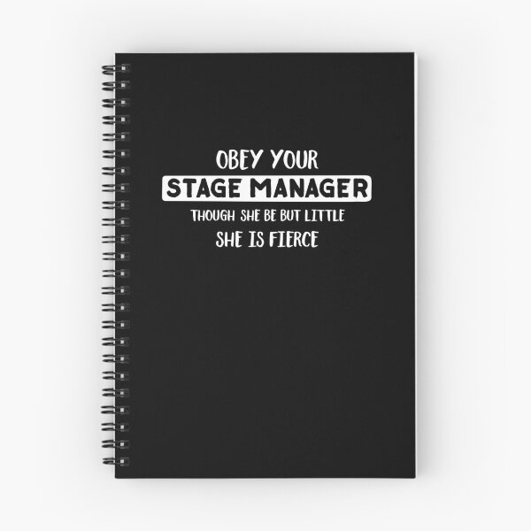 Item preview, Stage Manager Gift, Obey Your Stage Manager Assistant to The Stage Manager Theatre Gift Tshirt, Because I'm a Stage Manager Shirt designed and sold by aymob.