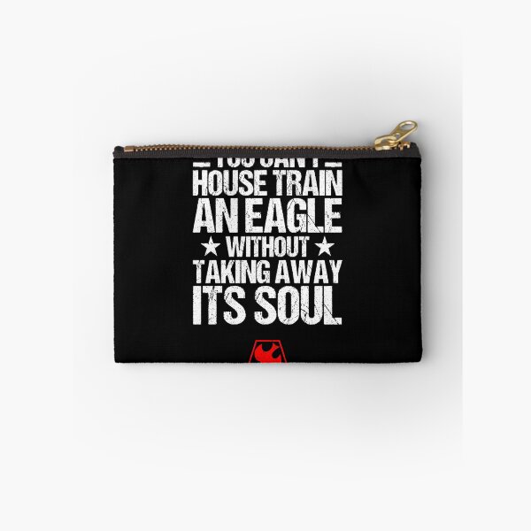 Item preview, "You can't train an eagle without taking away its soul" (PEACEMAKER SERIES quote) designed and sold by frikybomb.