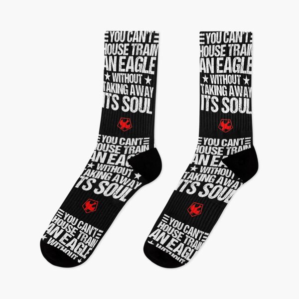 Item preview, "You can't train an eagle without taking away its soul" (PEACEMAKER SERIES quote) designed and sold by frikybomb.