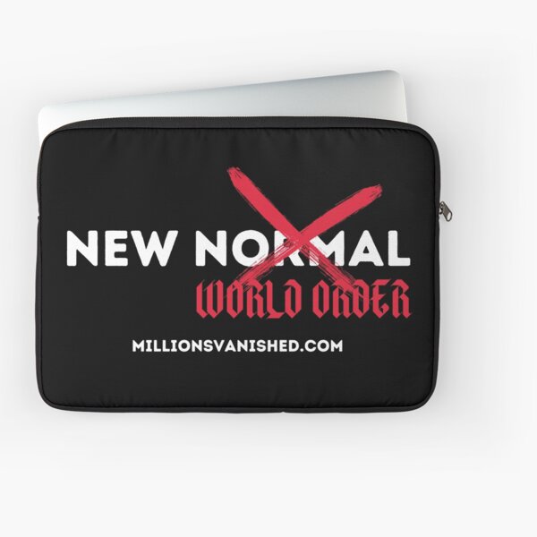 The New Normal (NWO) 2 - Christian Laptop Sleeve