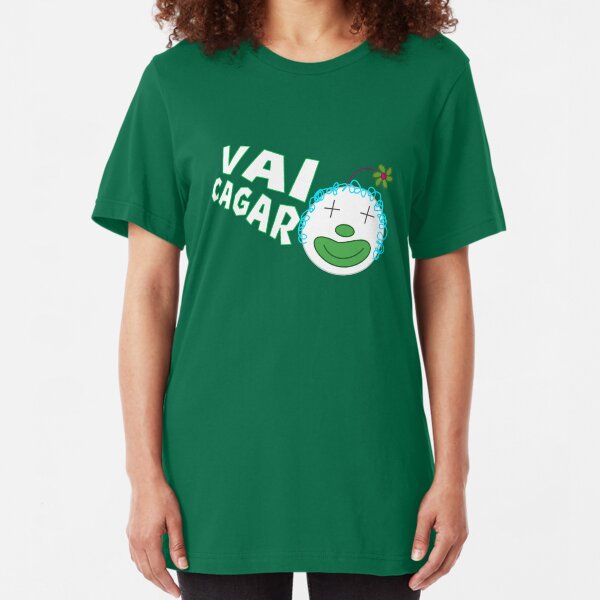 Silvia da Silvia - Vai Cagar Slim Fit T-Shirt