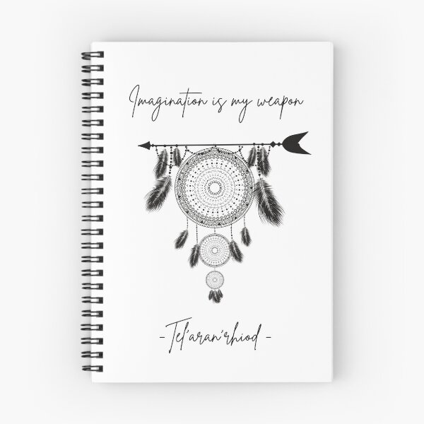 Item preview, Tel'aran'rhiod - imagination is my weapon wheel of time fan designed and sold by Better2weather.
