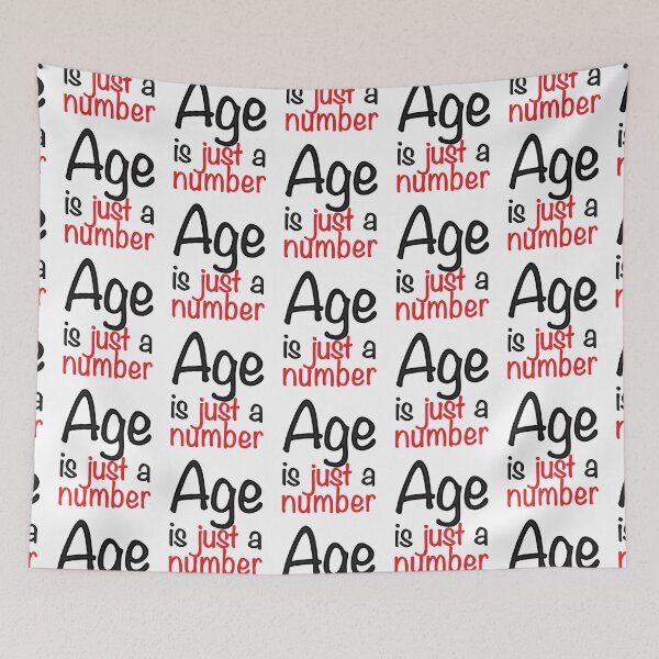 Item preview, Age is just a number designed and sold by Concept-Hub.
