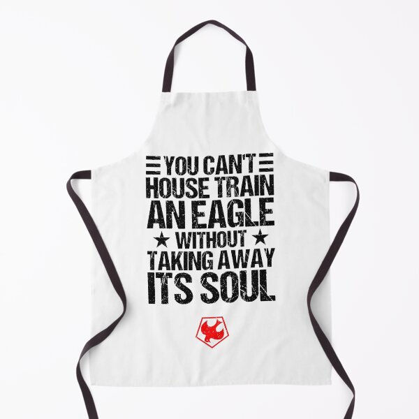 Item preview, BLACK "You can't train an eagle without taking away its soul" (PEACEMAKER SERIES quote) designed and sold by frikybomb.