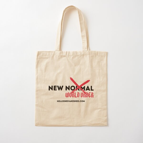The New Normal (NWO) 2 - Christian Cotton Tote Bag