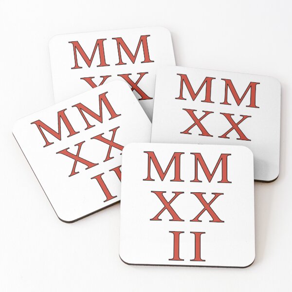 Item preview, 2022 Roman Numerals - pionciana on white designed and sold by BTCelebration.