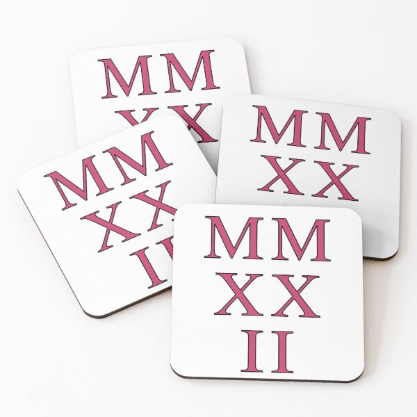 Item preview, 2022 Roman Numerals - innuendo on white designed and sold by BTCelebration.