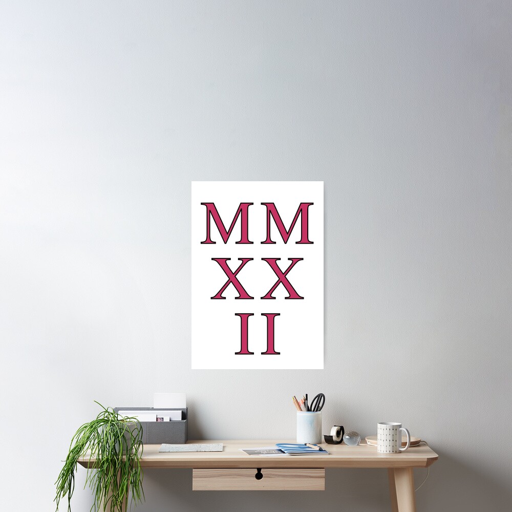 2022-roman-numerals-innuendo-on-white-poster-for-sale-by