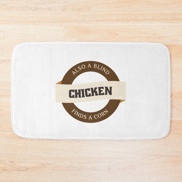 Item preview, Denglish saying blind hen finds a seed designed and sold by JanooFactory.