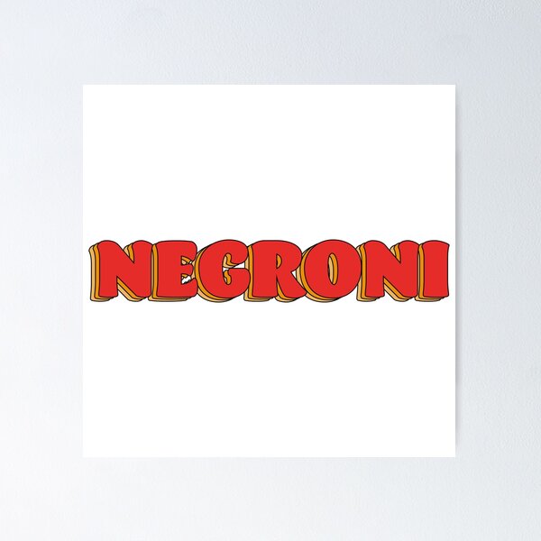 Item preview, Negroni Vintage designed and sold by lukassfr.