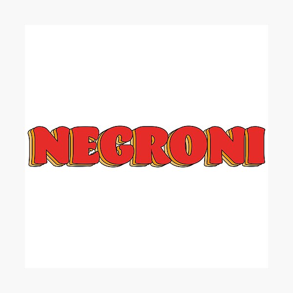Item preview, Negroni Vintage designed and sold by lukassfr.