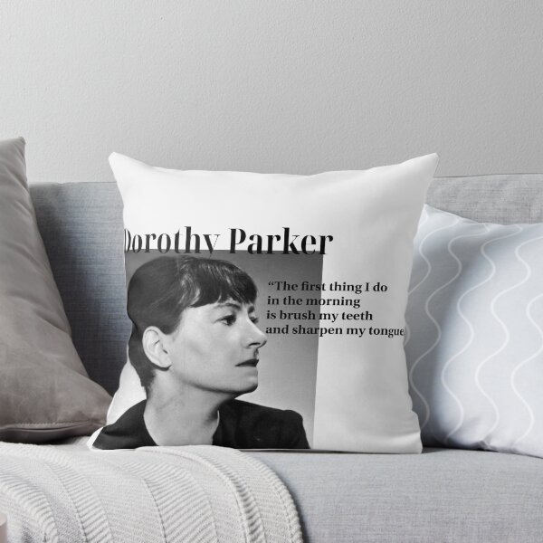 Item preview, Dorothy Parker Portrait - on morning routine designed and sold by VioletMil.