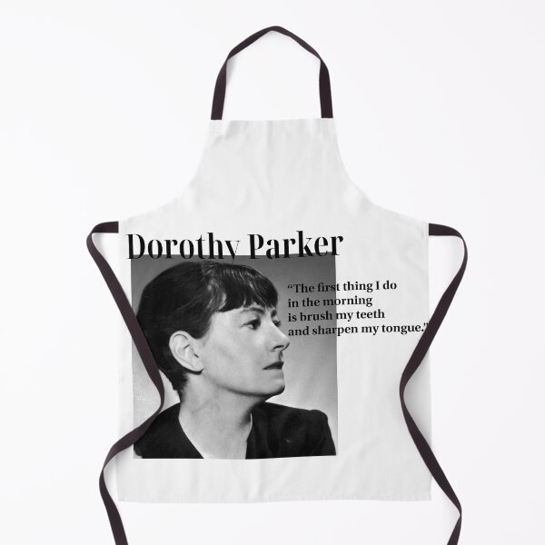 Item preview, Dorothy Parker Portrait - on morning routine designed and sold by VioletMil.