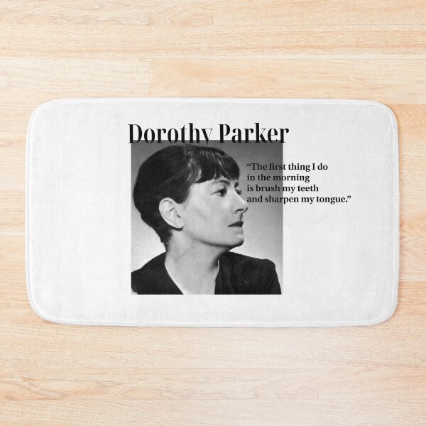 Item preview, Dorothy Parker Portrait - on morning routine designed and sold by VioletMil.