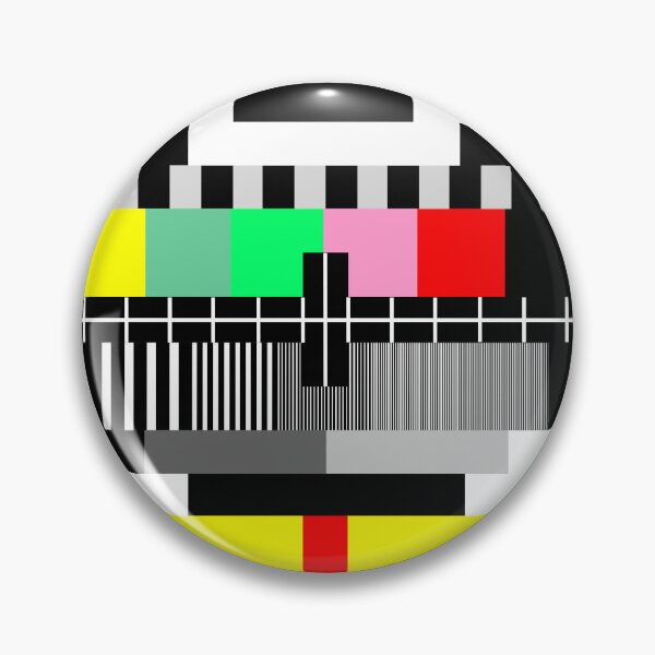 Item preview, Retro color tv test screen designed and sold by pixxart.