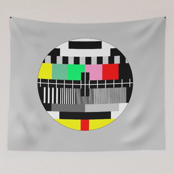 Item preview, Retro color tv test screen designed and sold by pixxart.