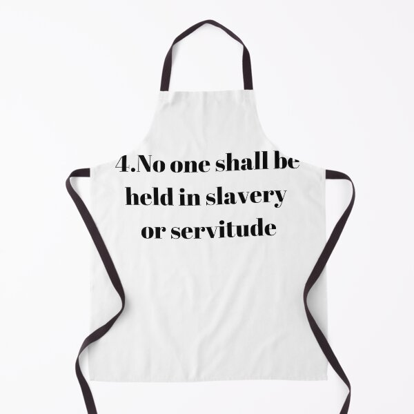 Item preview, Universal Declaration of Human Rights Article 4 designed and sold by Freihalt.