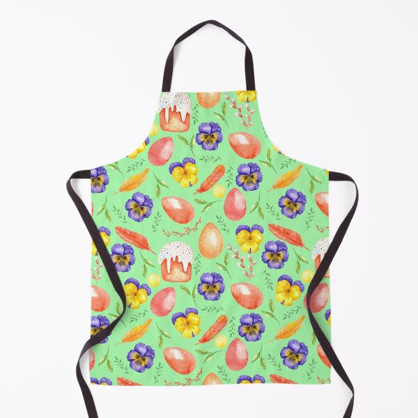 Item preview, watercolor easter eggs and flowers designed and sold by Natallia Leanovich.