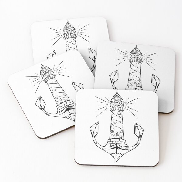 Item preview, Tattoo anchor design designed and sold by Shirtilike.