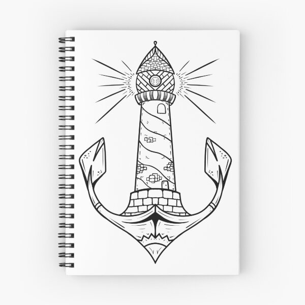 Item preview, Tattoo anchor design designed and sold by Shirtilike.