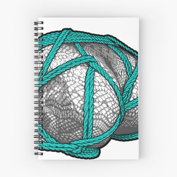 Item preview, Shibari artwork - Rope artwork turquoise designed and sold by PraetorianX.