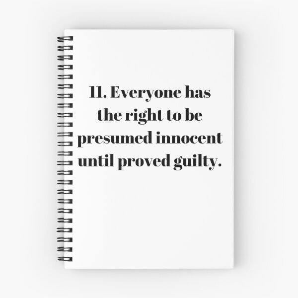 Item preview, Universal Declaration of Human Rights Article 11 designed and sold by Freihalt.