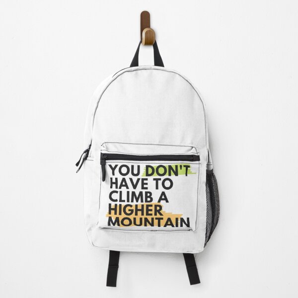 Item preview, You Don't Have To Climb A Higher Mountain - Green Orange designed and sold by GoneGoodbye.