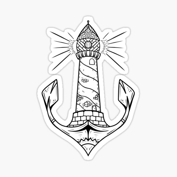 Lighthouse Tattoo Vector Images over 310