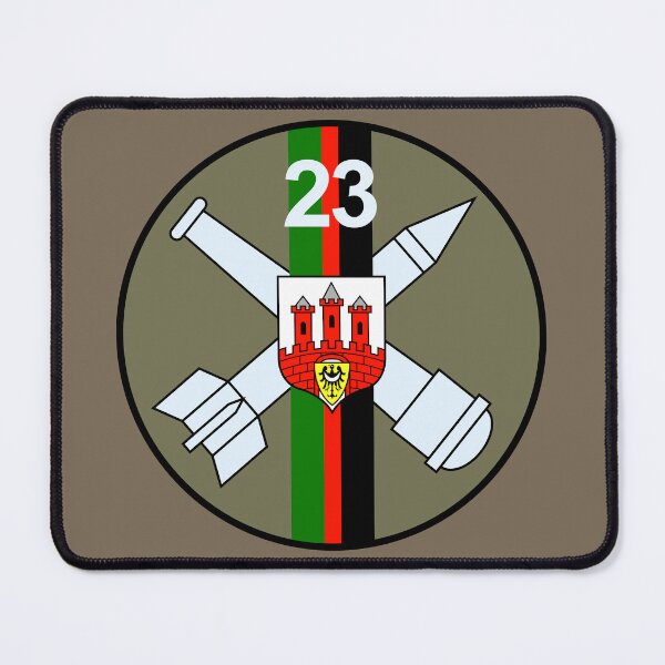 Item preview, 23 Silesian Artillery Regiment - 23 Śląski Pułk Artylerii - Polish Armed Forces designed and sold by wordwidesymbols.