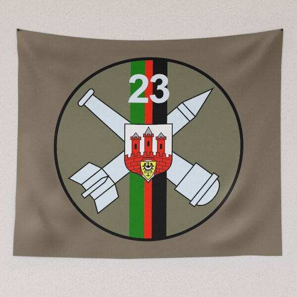 Item preview, 23 Silesian Artillery Regiment - 23 Śląski Pułk Artylerii - Polish Armed Forces designed and sold by wordwidesymbols.