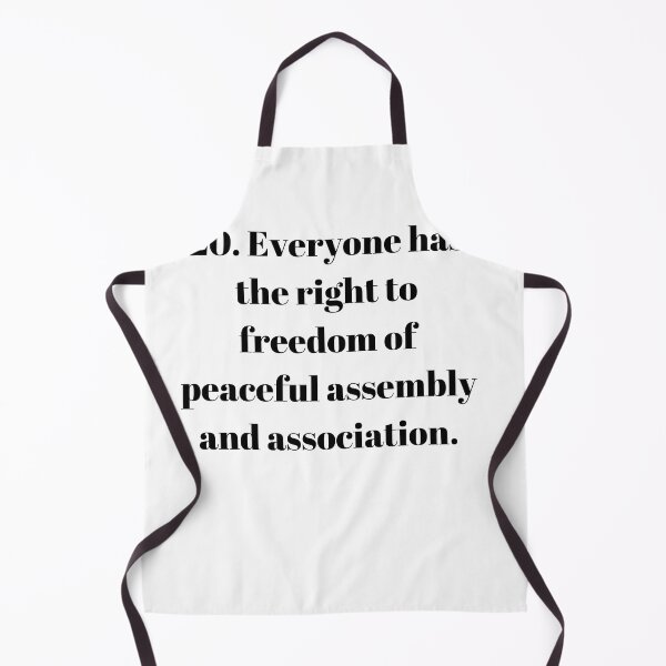 Item preview, Universal Declaration of Human Rights Article 20 designed and sold by Freihalt.