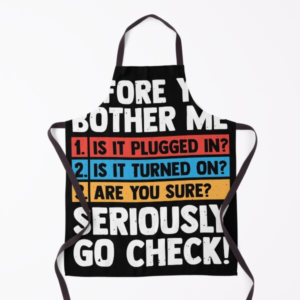 Item preview, Before You Bother Me Plug It In Funny IT Assistant Tech designed and sold by MakeGoodChoices.