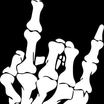 Artwork thumbnail, Skeleton Rocker by TacticTees