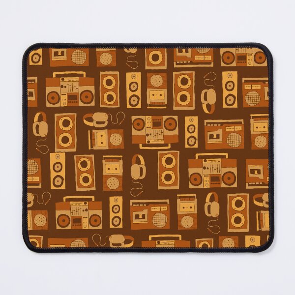 Item preview, Vintage Music - Boomboxes, Headphones, & Speakers - 70s brown colorway designed and sold by designhalffull.