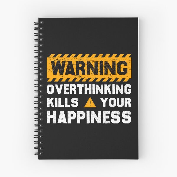 Item preview, warning overthinking kills your happiness Classic T-Shirt designed and sold by SHIRTYRED.