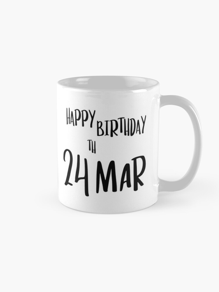 Happy 24th Birthday' Mug