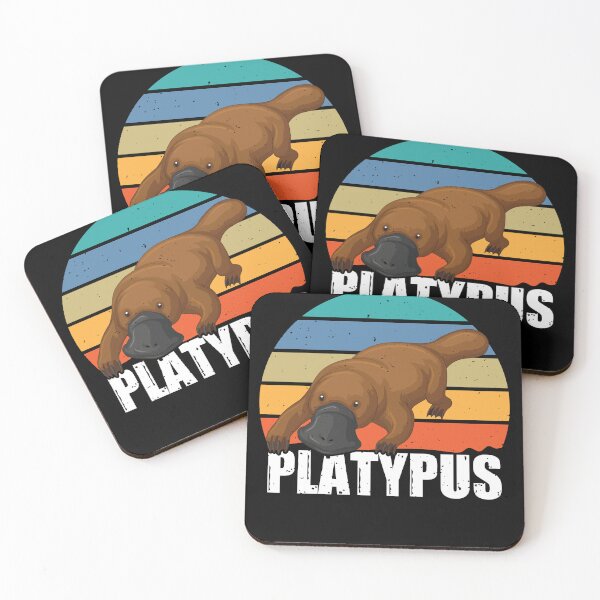 Item preview, Platypus Vintage Australian Duck Billed Funny Platypus Lover designed and sold by MakeGoodChoices.