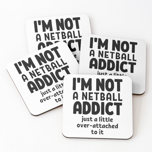 Item preview, I'm not a netball addict. Just a little over-attached to it. designed and sold by TheGreenGoat.