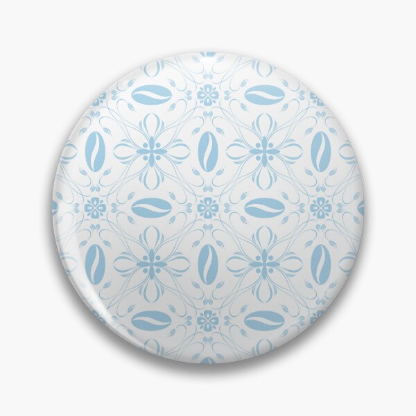 Item preview, Blue seamless floral pattern designed and sold by Sasas Photography.