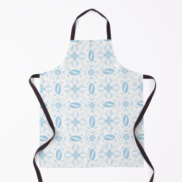 Item preview, Blue seamless floral pattern designed and sold by Sasas Photography.