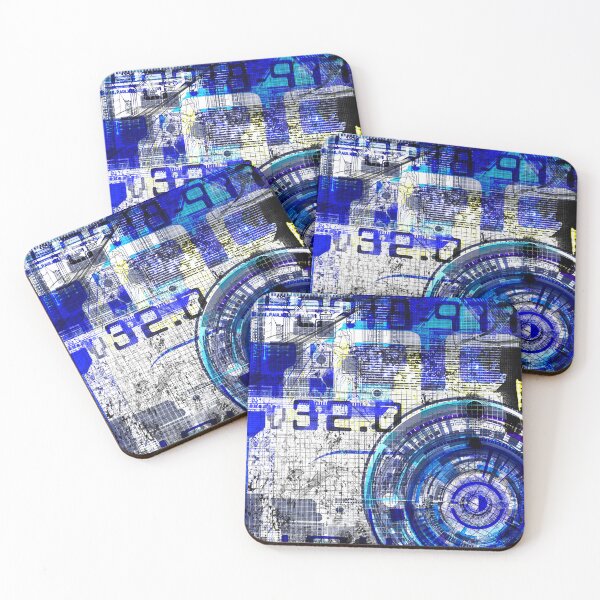 Item preview, Blue Tech designed and sold by RedartDesign.